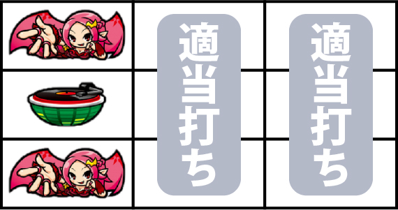 SHAKEボーナストリガー 打ち方1